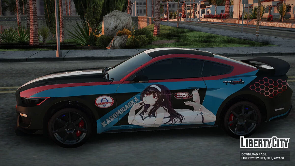 Ford Mustang Shelby GT350R 2016 Kasumigaoka / GTA San Andreas