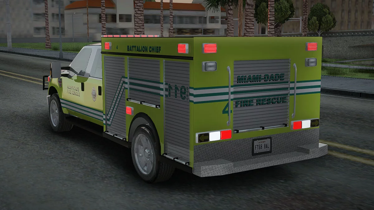 Ford F350 XLT Super Duty MDFD Batalion Chief 12 / GTA San Andreas