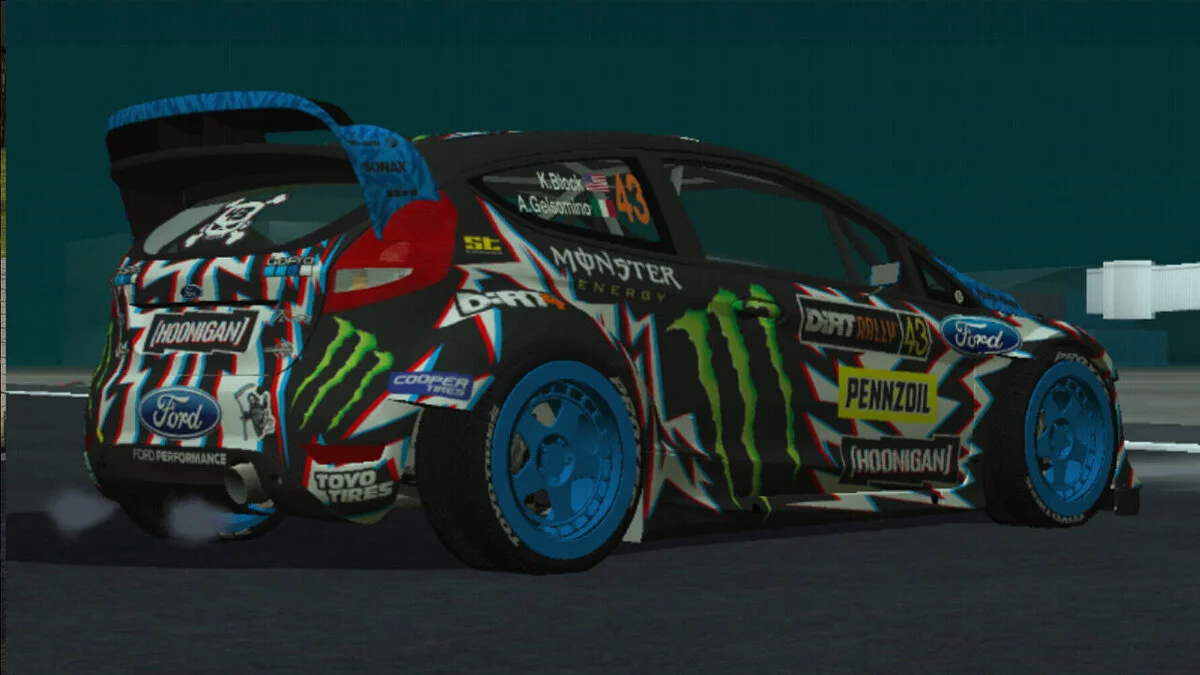 Ford Fiesta ST RX43 2017 / GTA San Andreas