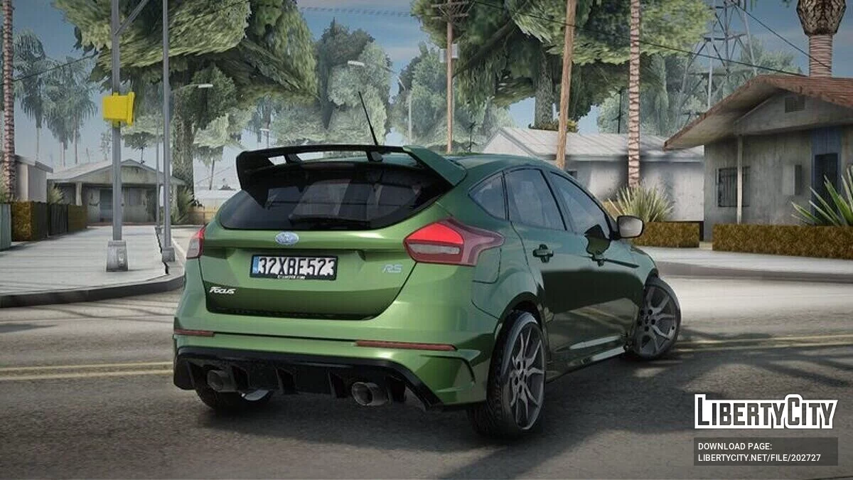 Ford Focus RS MK3 2017 / GTA San Andreas