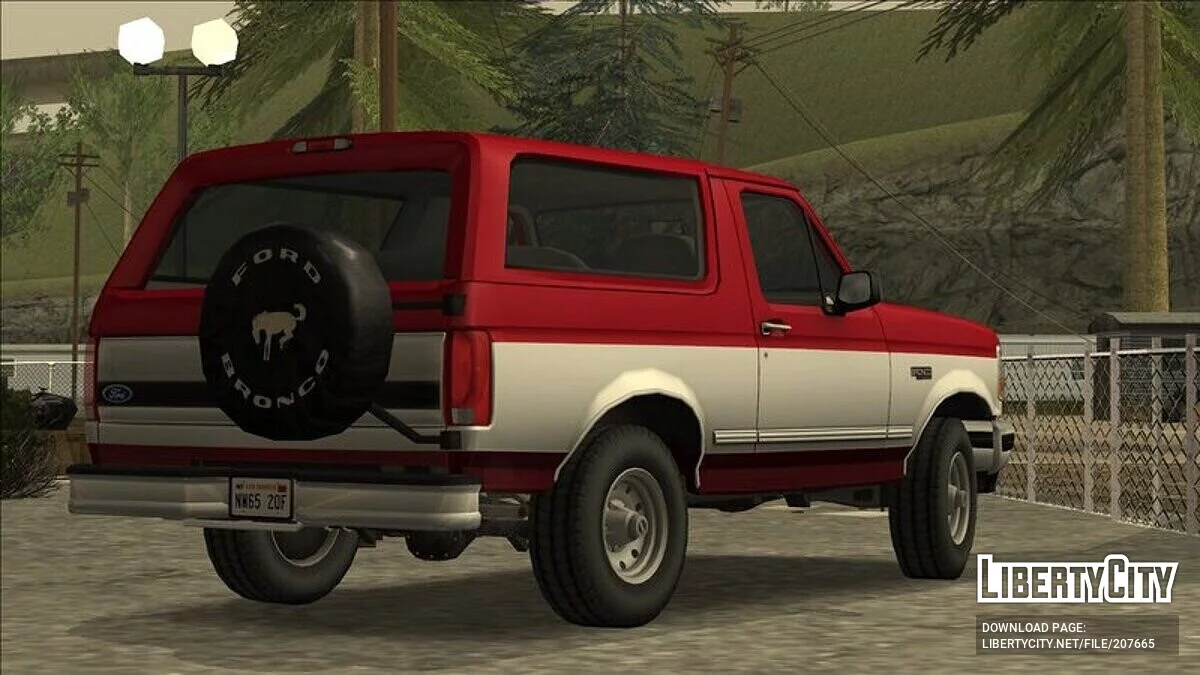 Ford Bronco XLT 1996 / GTA San Andreas