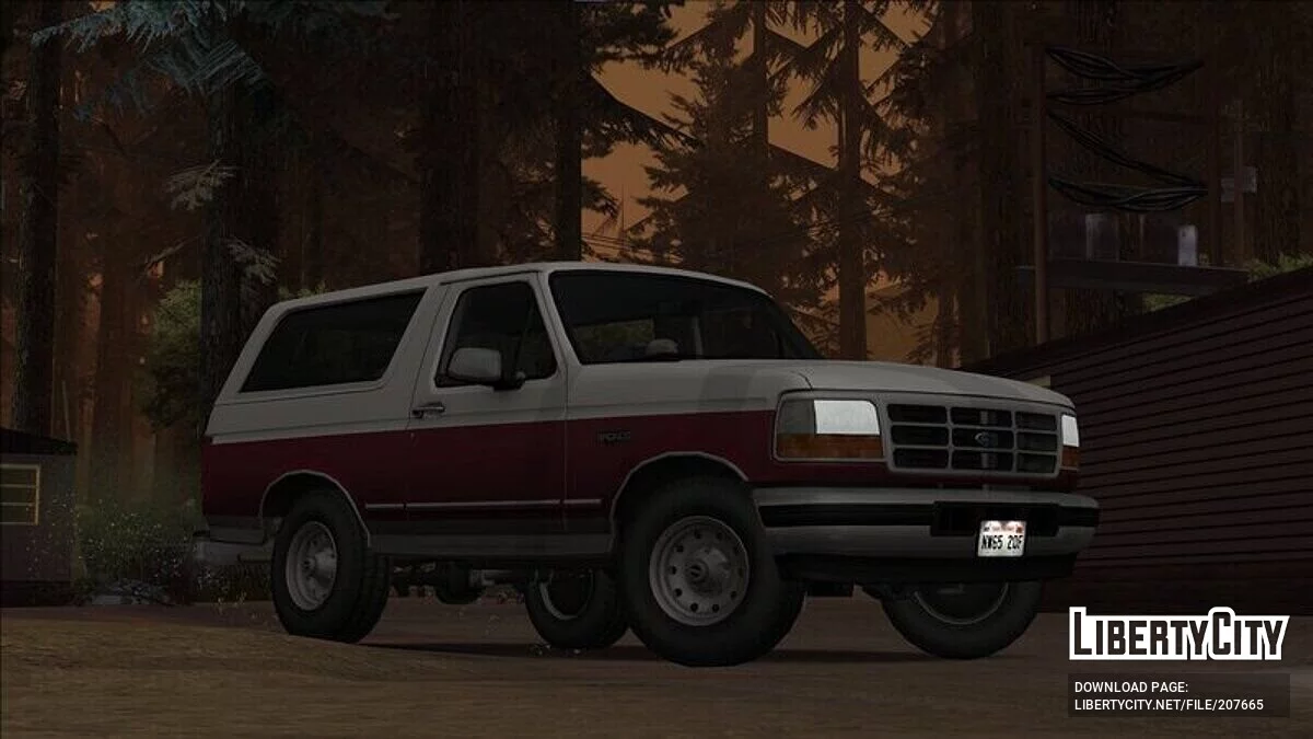 Ford Bronco XLT 1996 / GTA San Andreas