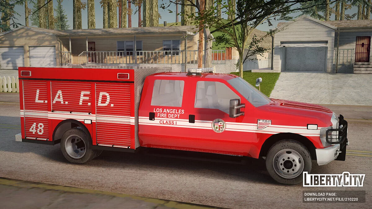 Ford F-350 Super Duty LAFD / GTA San Andreas