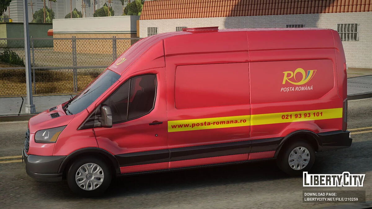 Ford Transit 2018 Posta Romana / GTA San Andreas