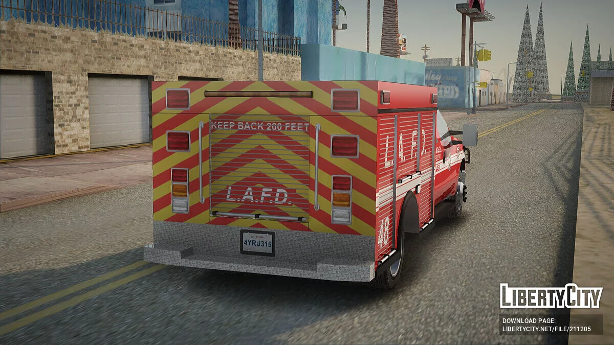 Ford F-350 Super Duty LAFD / GTA San Andreas