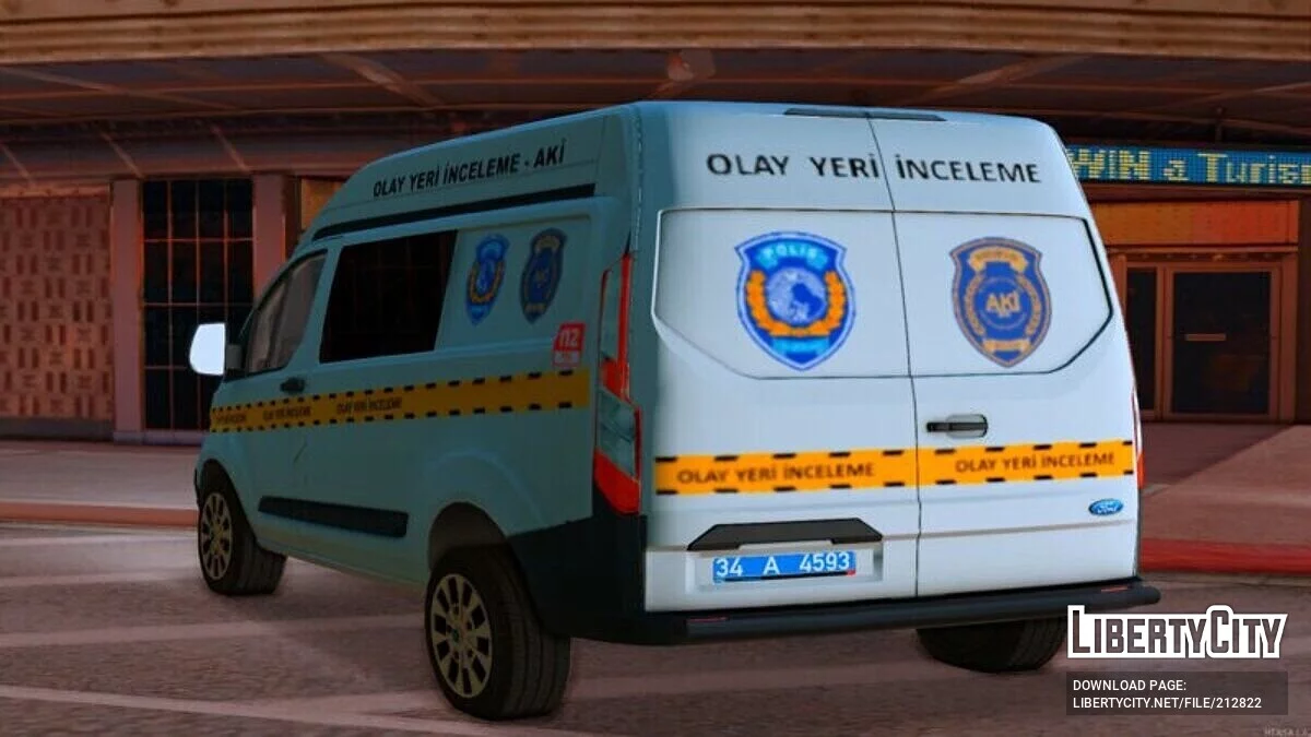Ford Transit Custom XL Olay Yeri İncelemesi / GTA San Andreas