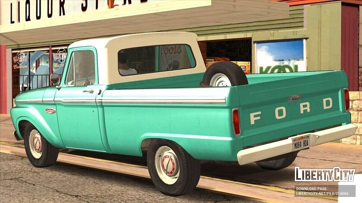 Ford F-100 z lat 1965-1966 / GTA San Andreas