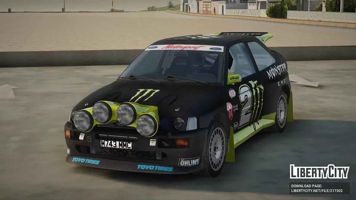 Ford Escort RS Cosworth Rally / GTA San Andreas