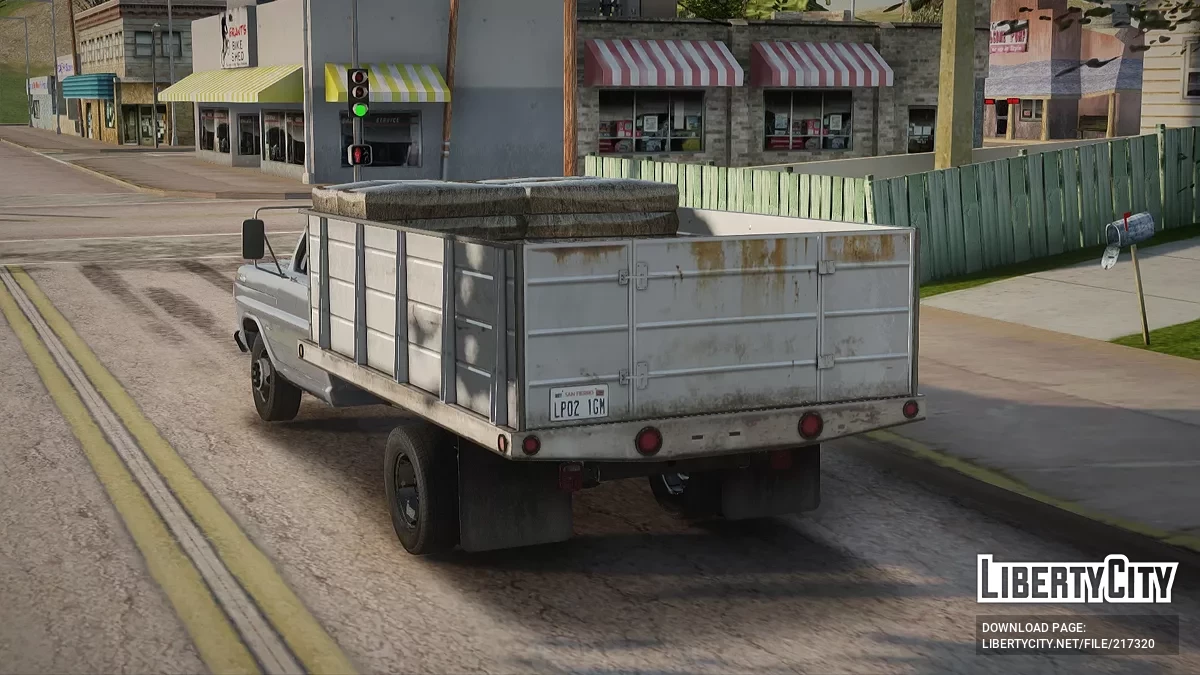 Ford F100 з кузовом пікапа / GTA San Andreas
