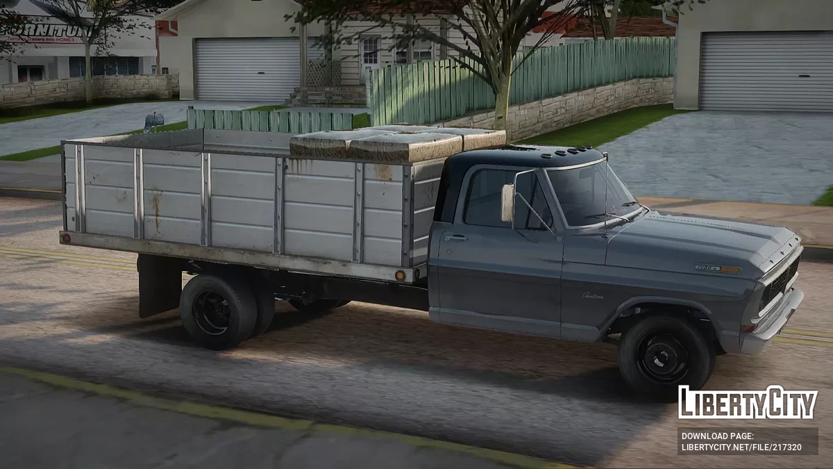 Ford F100 з кузовом пікапа / GTA San Andreas