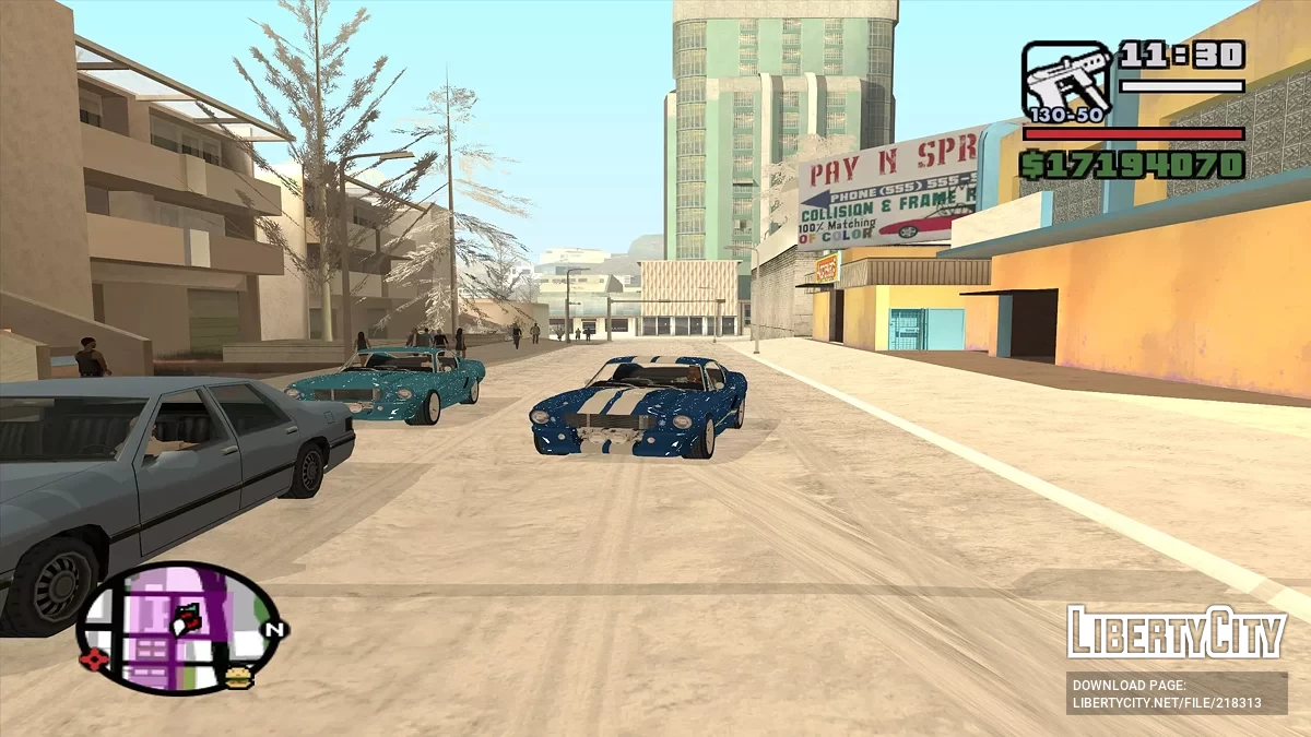 Shelby GT500 Eleanor v2.0 / GTA San Andreas
