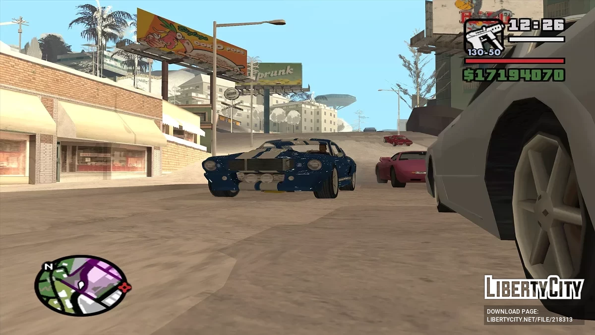 Shelby GT500 Eleanor v2.0 / GTA San Andreas