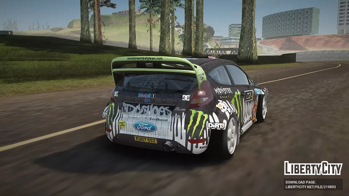 Ford Fiesta Gymkhana 4 / GTA San Andreas