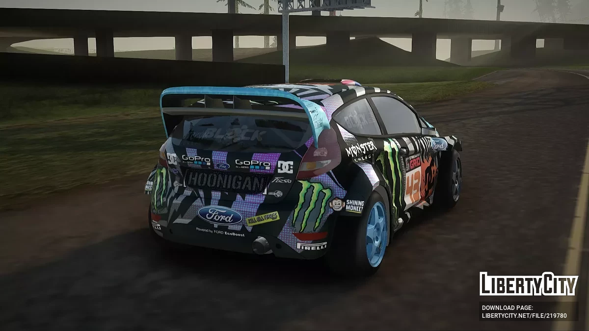 Ford Fiesta Gymkhana 6 / GTA San Andreas