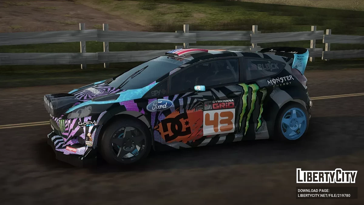 Ford Fiesta Gymkhana 6 / GTA San Andreas