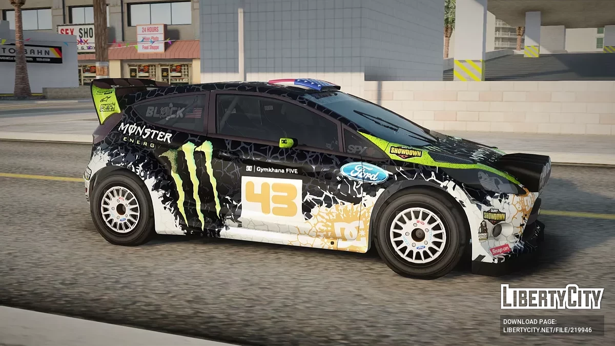 Ford Fiesta RS WRC 2012 / جي تي إيه سان أندرياس