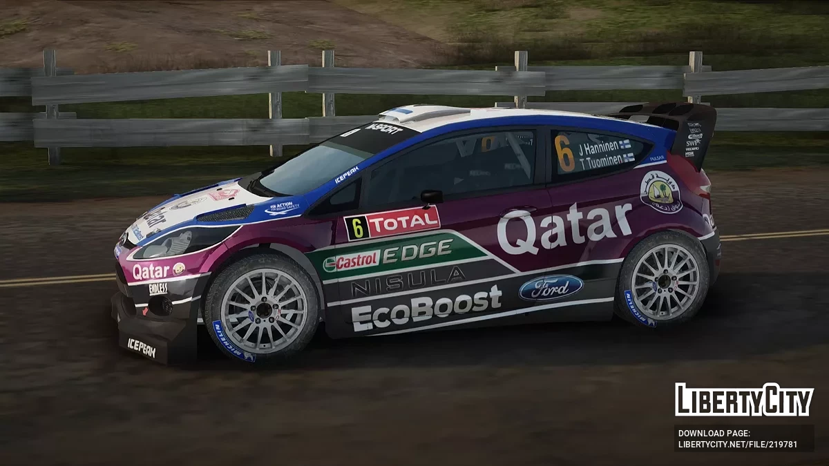 Ford Fiesta RS WRC 2013 / GTA San Andreas