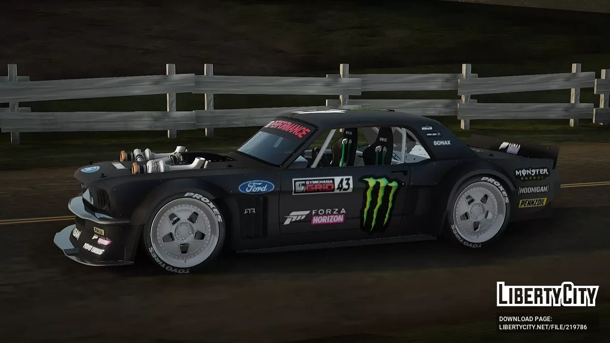 Ford Mustang (HOONICORN) Ken Block Gymkhana 10 / GTA San Andreas