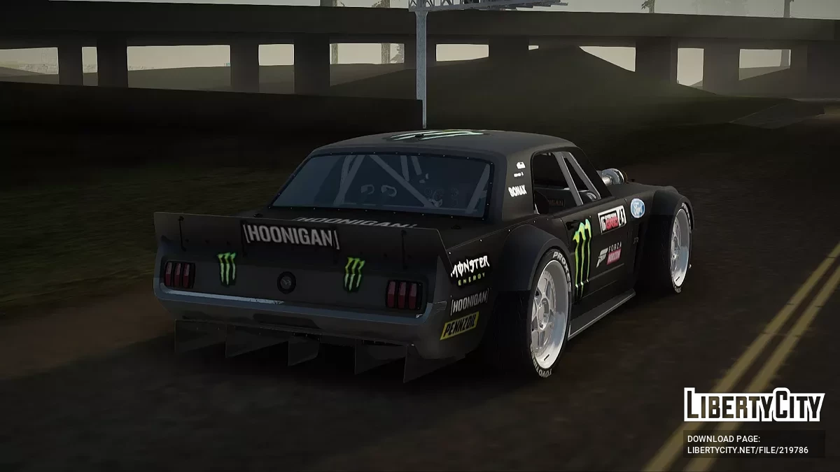 Ford Mustang (HOONICORN) Ken Block Gymkhana 10 / GTA San Andreas