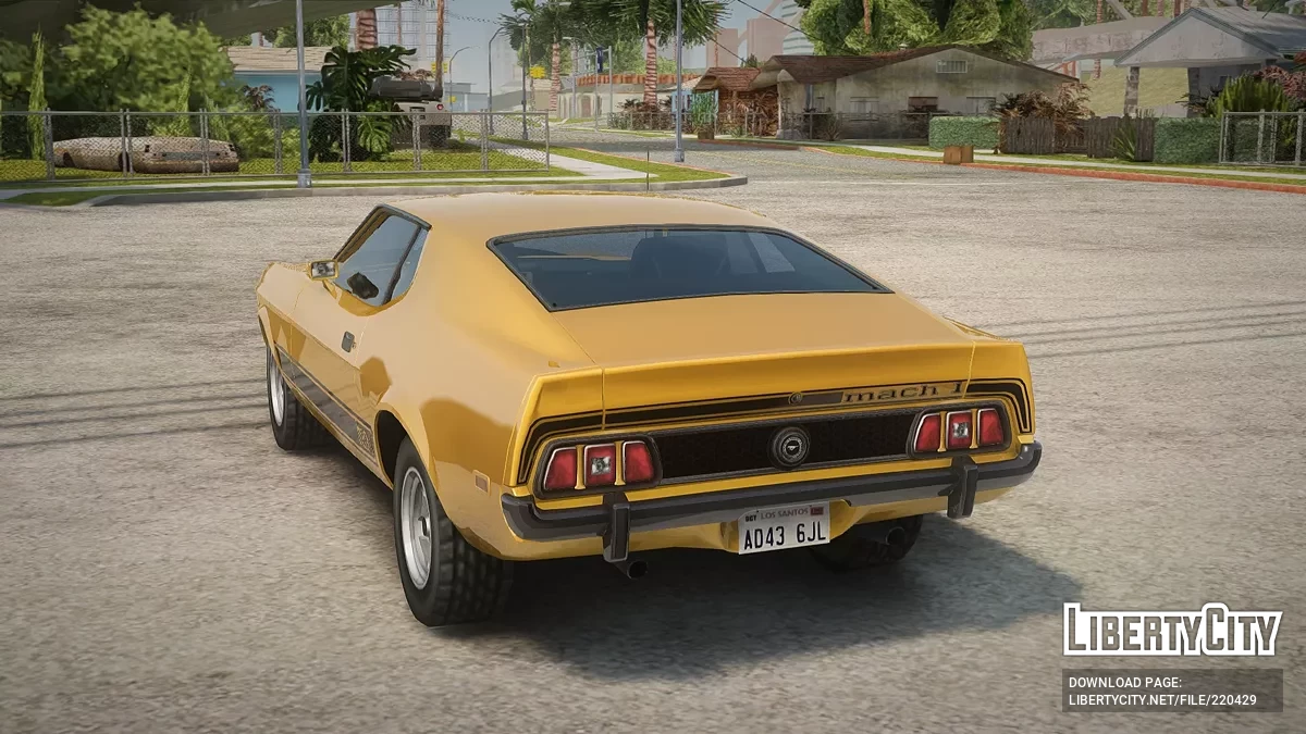 Ford Mustang Mach 1 `73 / GTA San Andreas