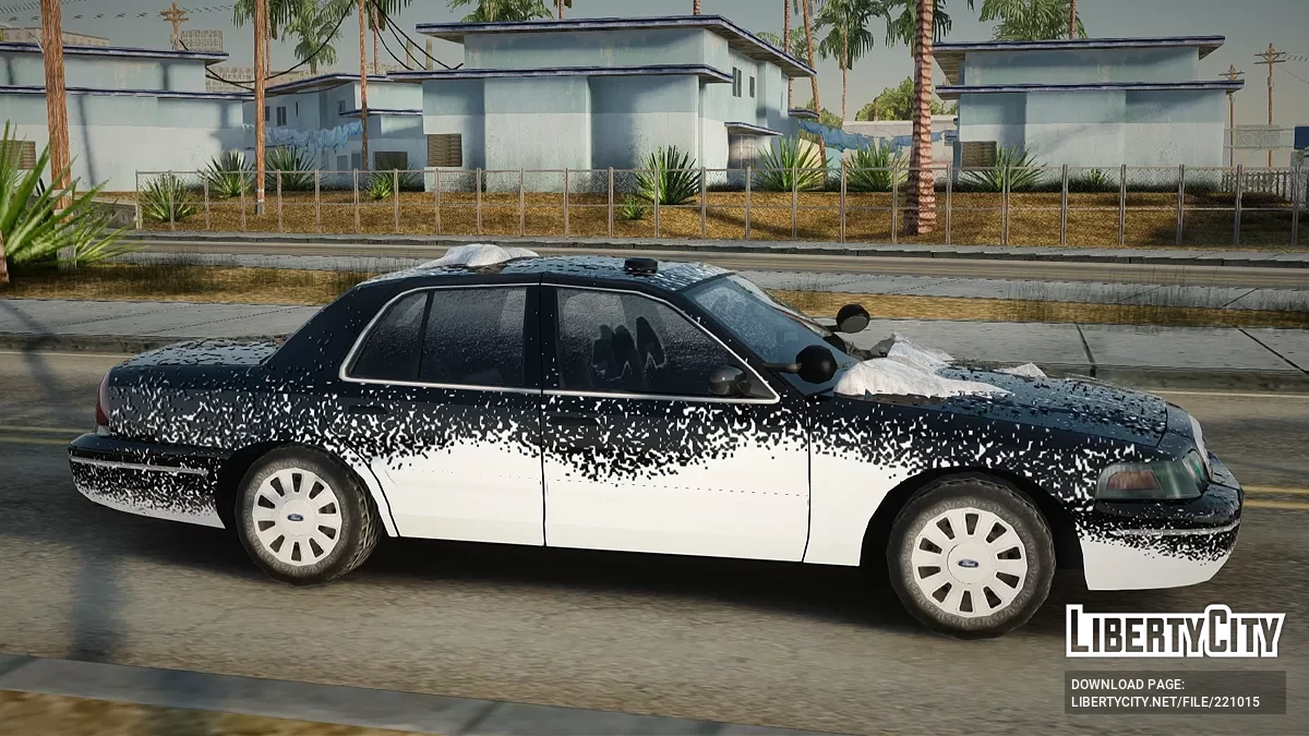 Ford Crown Victoria Unmarked Winter Edition / جي تي إيه سان أندرياس