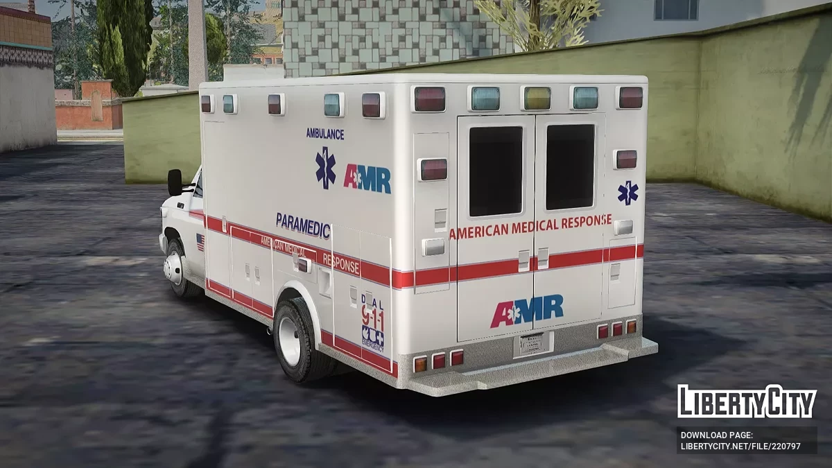 Ford E-450 Ambulance AMR / GTA San Andreas