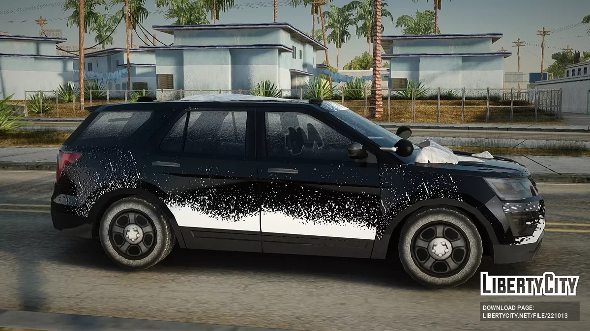 Ford Explorer Unmarked Winter Edition / GTA San Andreas
