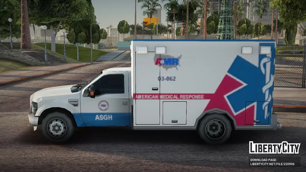 Ford Super Duty F-150 American Medical Response / GTA San Andreas