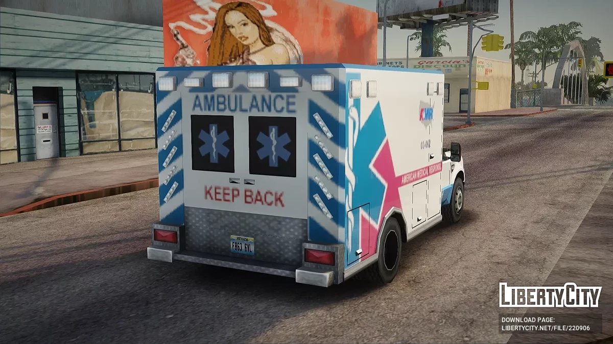 Ford Super Duty F-150 American Medical Response / GTA San Andreas