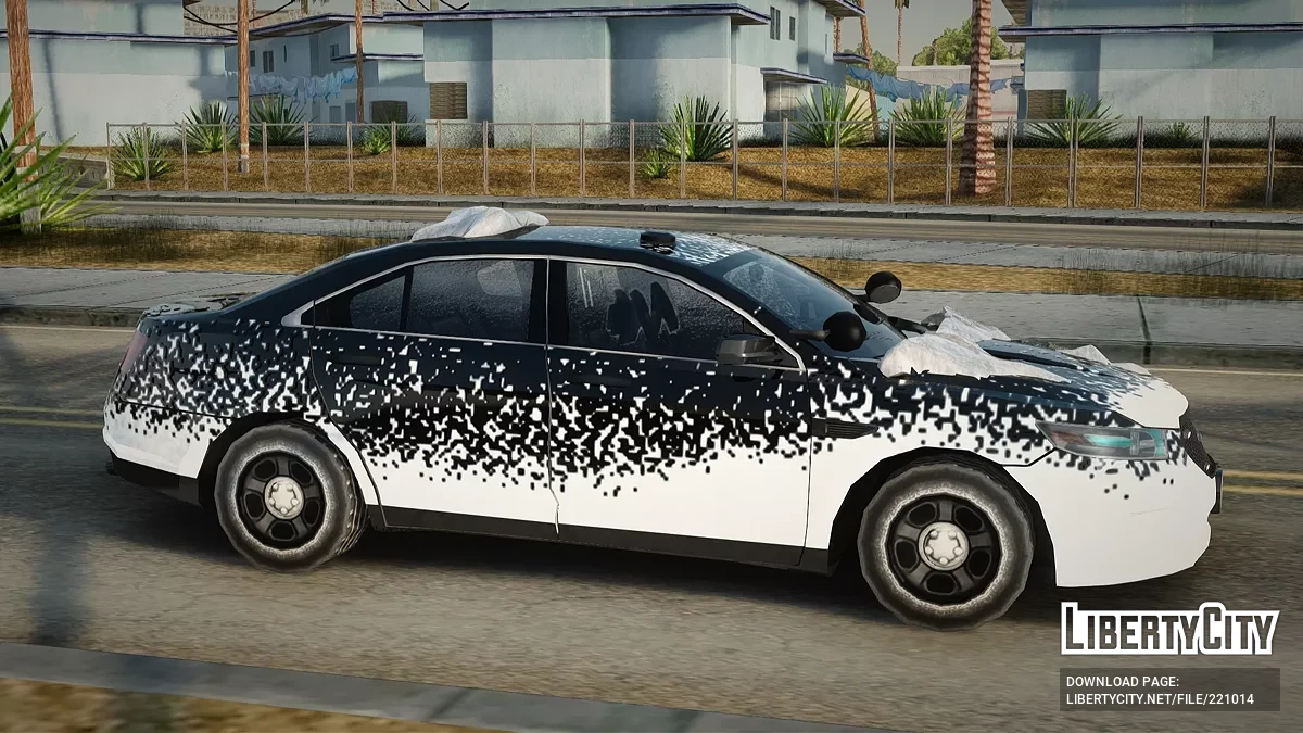Ford Taurus Unmarked Winter Edition / GTA San Andreas