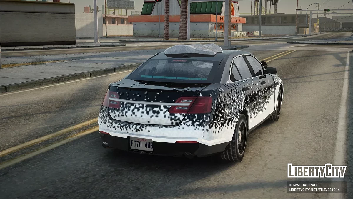Ford Taurus Unmarked Winter Edition / GTA San Andreas