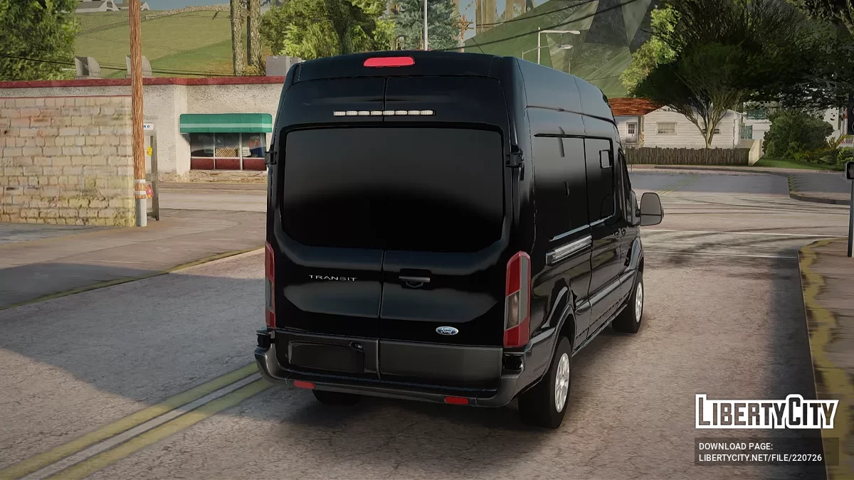 Ford Transit LAPD SWAT Unmarked / GTA San Andreas