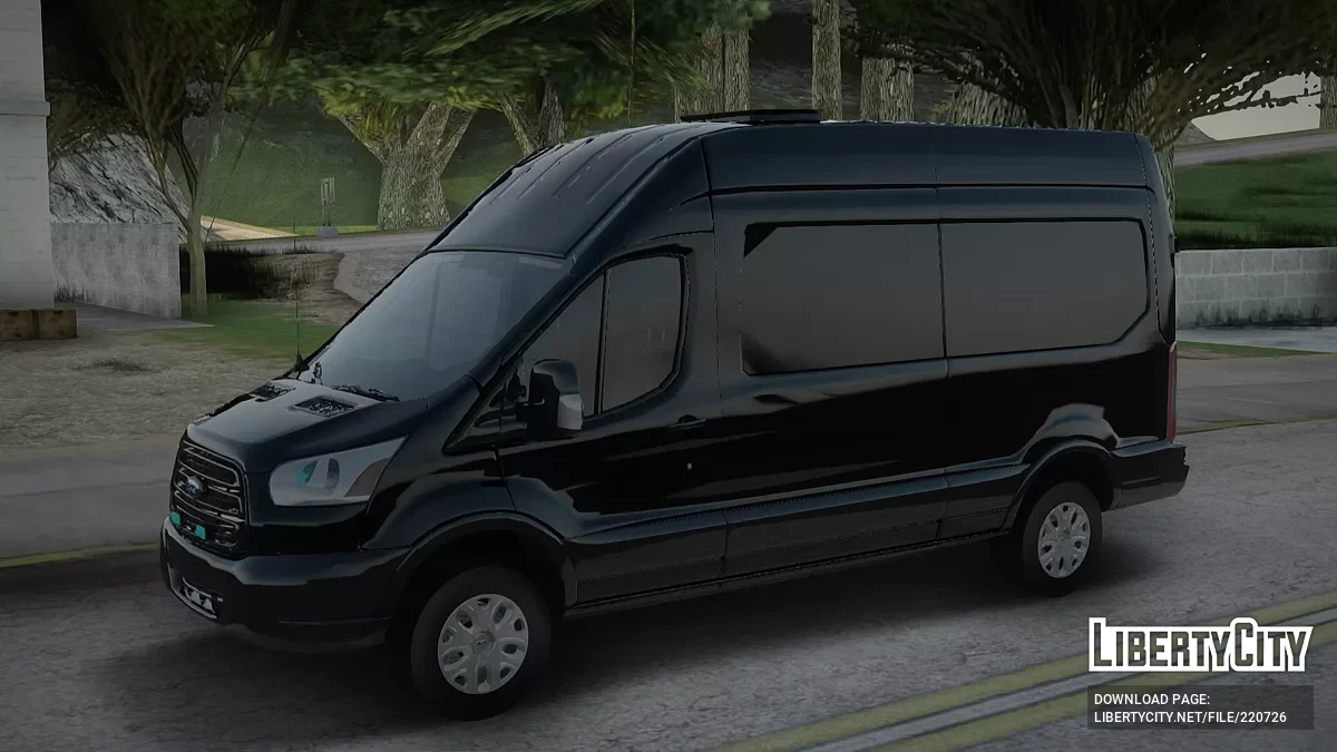 Ford Transit LAPD SWAT Unmarked / GTA San Andreas