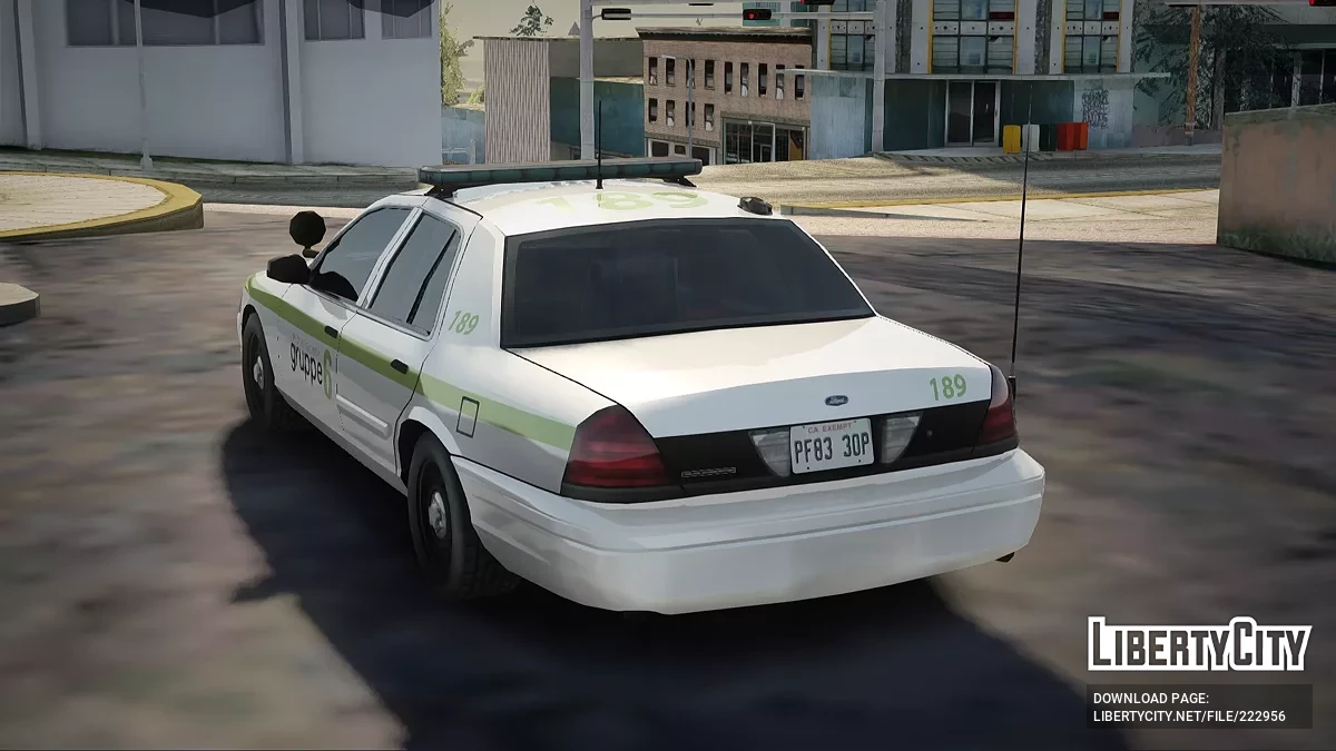 Ford Crown Victoria Gruppe 6 | Private Security Company [AVS] / GTA San Andreas