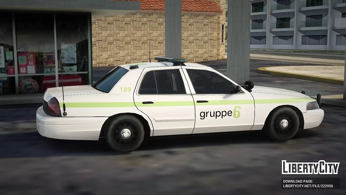 Ford Crown Victoria Gruppe 6 | Private Security Company [AVS] / GTA San Andreas