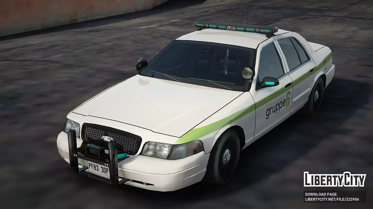 Ford Crown Victoria Gruppe 6 | Private Security Company [AVS] / GTA San Andreas