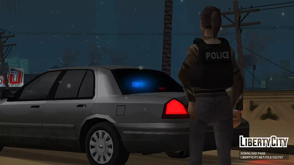 Ford Crown Victoria banalisée / GTA San Andreas