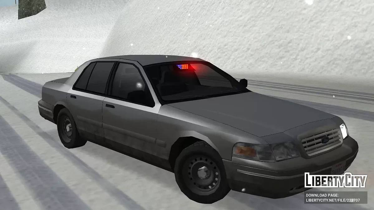 Ford Crown Victoria banalisée / GTA San Andreas