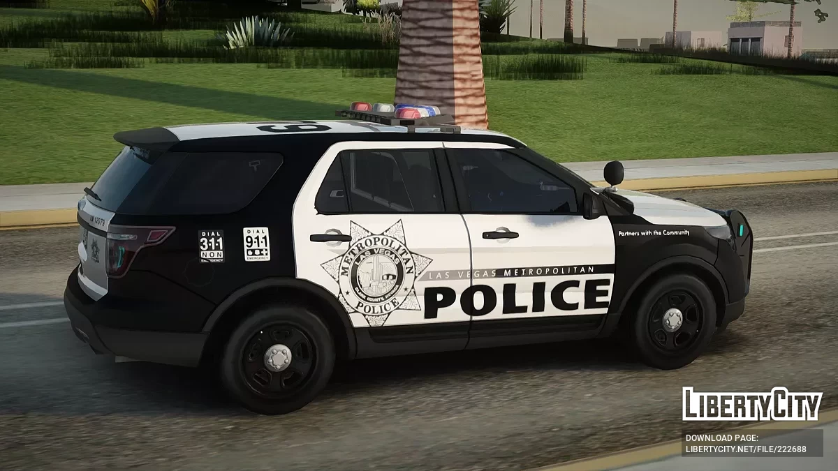 福特 Explorer 2011 LVMPD [AVS] / GTA San Andreas