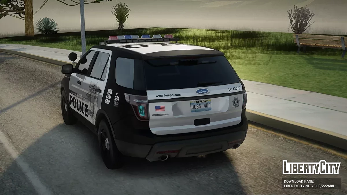 福特 Explorer 2011 LVMPD [AVS] / GTA San Andreas