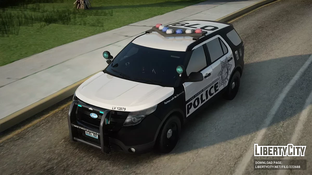 福特 Explorer 2011 LVMPD [AVS] / GTA San Andreas