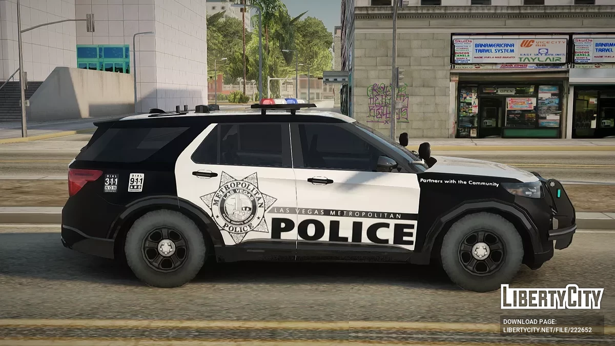 Ford Explorer 2020 LVMPD [AVS] / GTA San Andreas