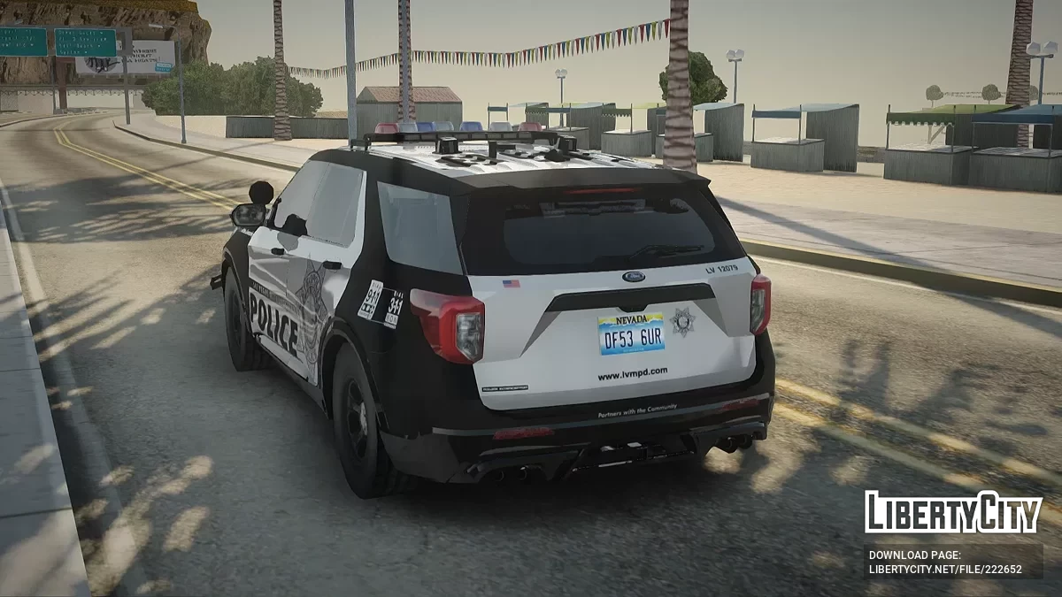 Ford Explorer 2020 LVMPD [AVS] / GTA San Andreas