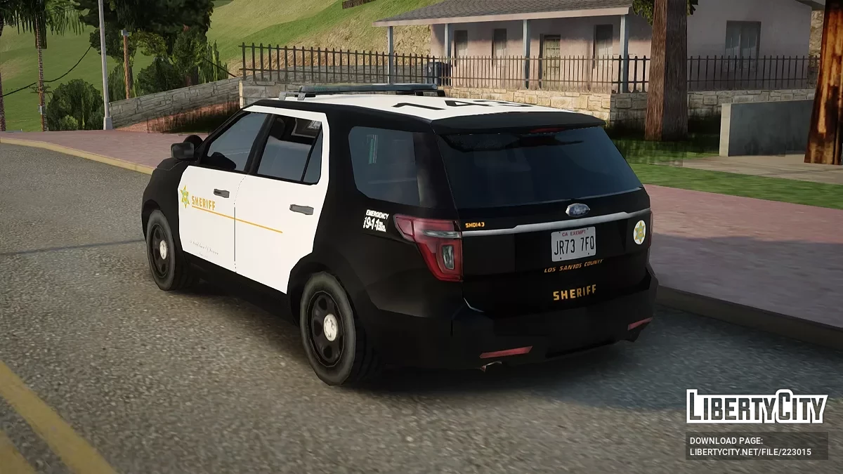 Departamento del Sheriff del Condado de Ford Explorer Los Santos / GTA San Andreas