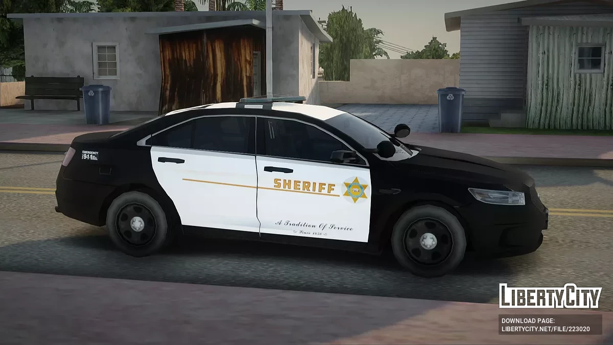 Ford Taurus del Departamento del Sheriff del Condado de Los Santos / GTA San Andreas