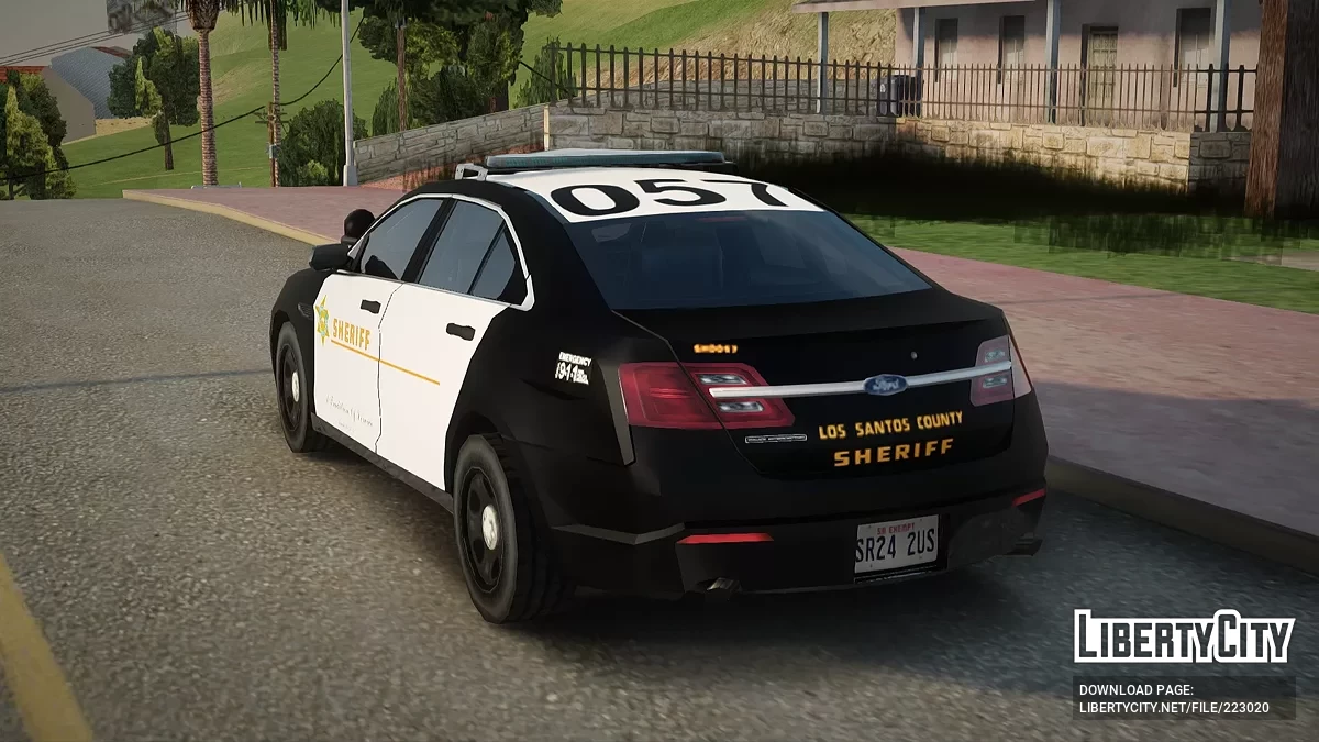 Ford Taurus del Departamento del Sheriff del Condado de Los Santos / GTA San Andreas