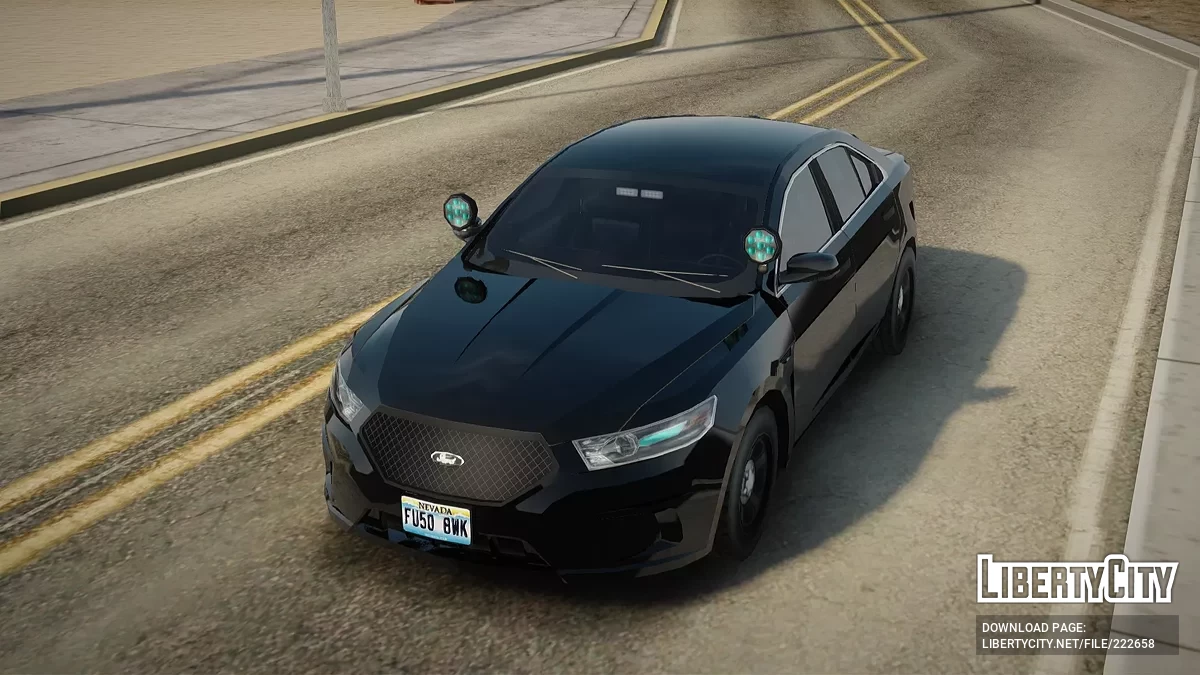 Ford Taurus LVMPD Unmarked [AVS] / جي تي إيه سان أندرياس