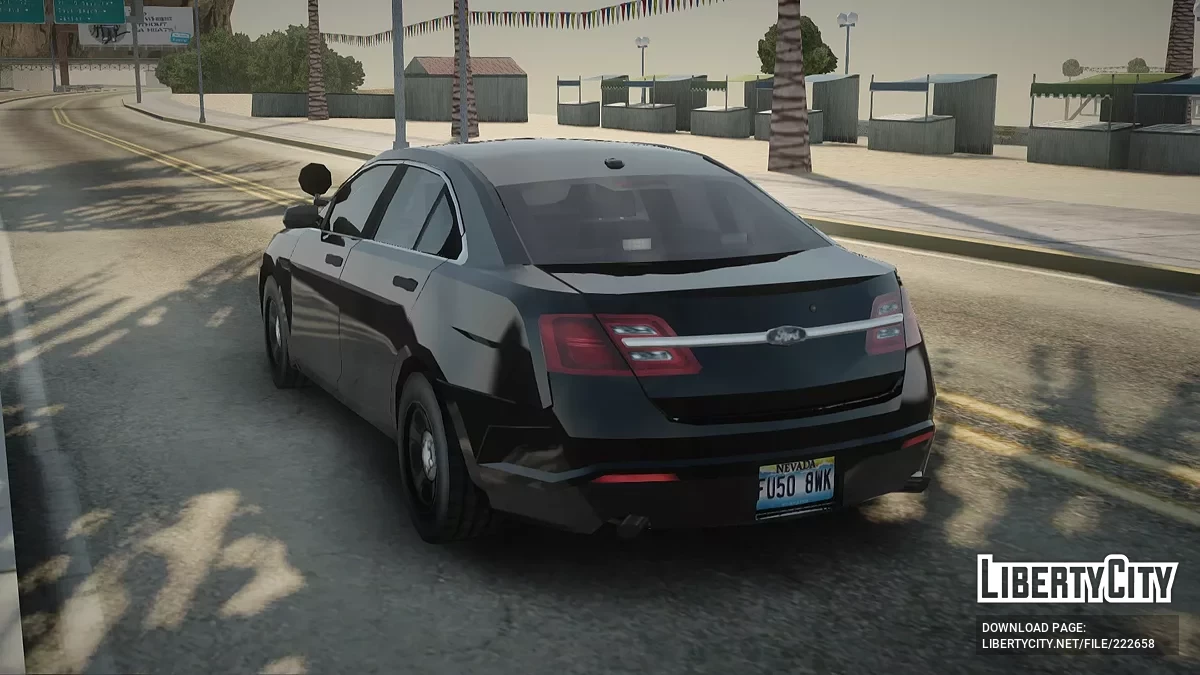 Ford Taurus LVMPD Unmarked [AVS] / جي تي إيه سان أندرياس