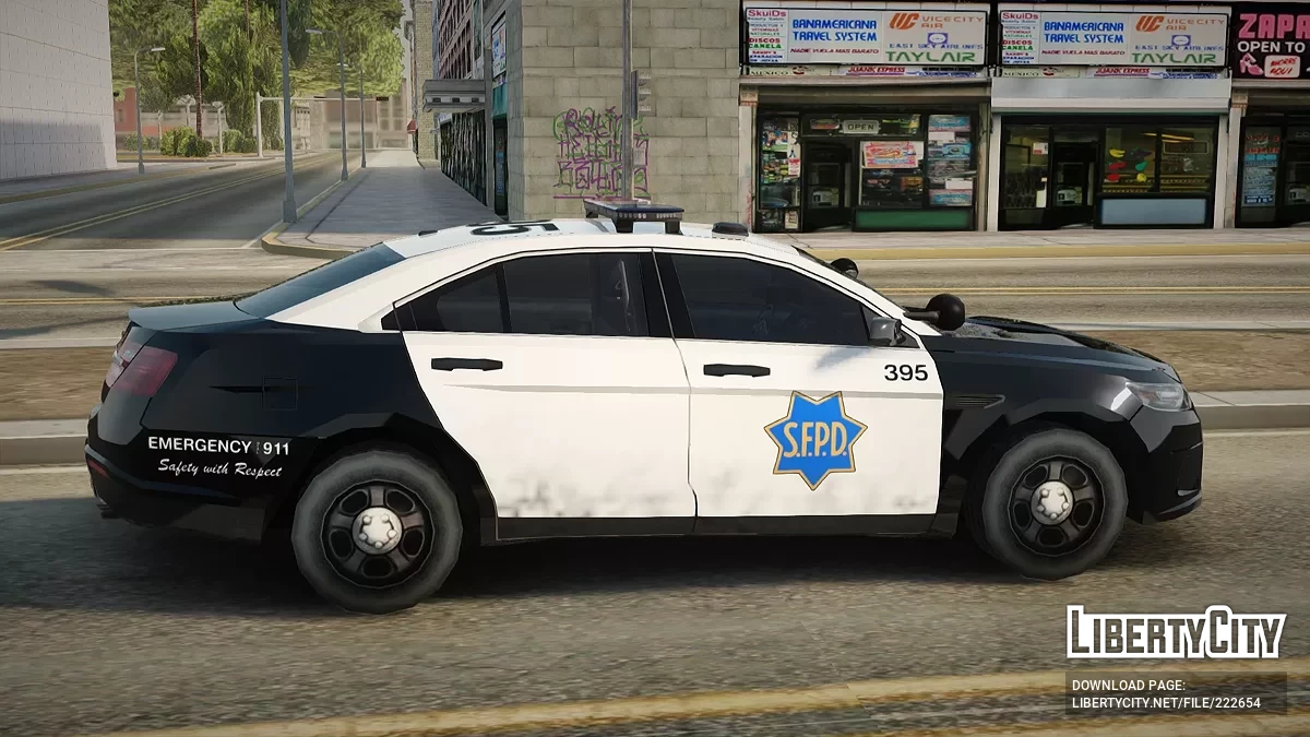 Ford Taurus SFPD [AVS] / جي تي إيه سان أندرياس