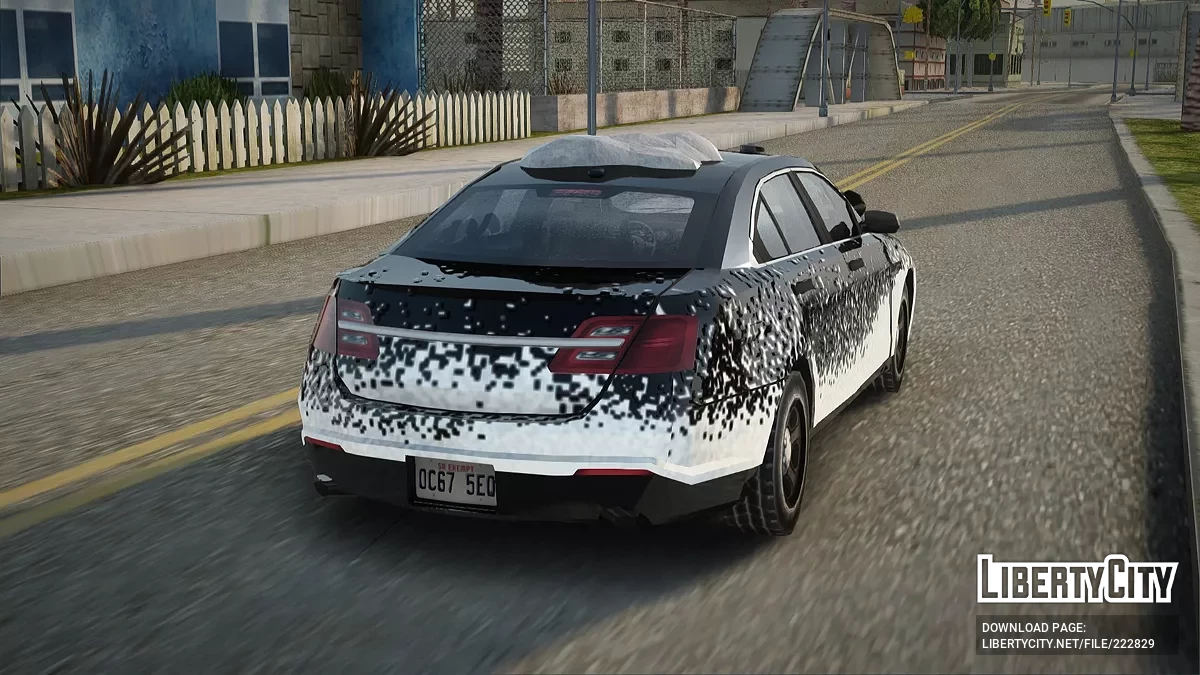 Ford Taurus Unmarked Winter Edition / GTA San Andreas